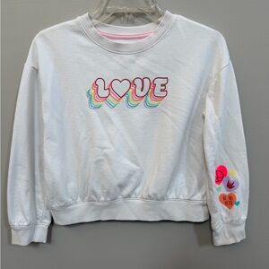 Kids Cat & Jack Love Sweatshirt